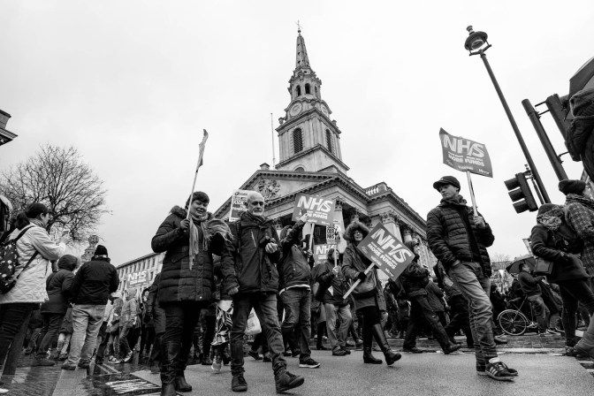 NHS Protest